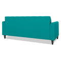 Adorn India Rio Elegant 3 Seater Sofa (Aqua Blue) (3 Year Warranty)