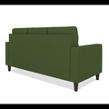 Adorn India Darcy 3 Seater Sofa (Green) (3 Year Warranty)