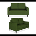 Chandler Decent 3+2+1 6 Seater Sofa Set (Green)
