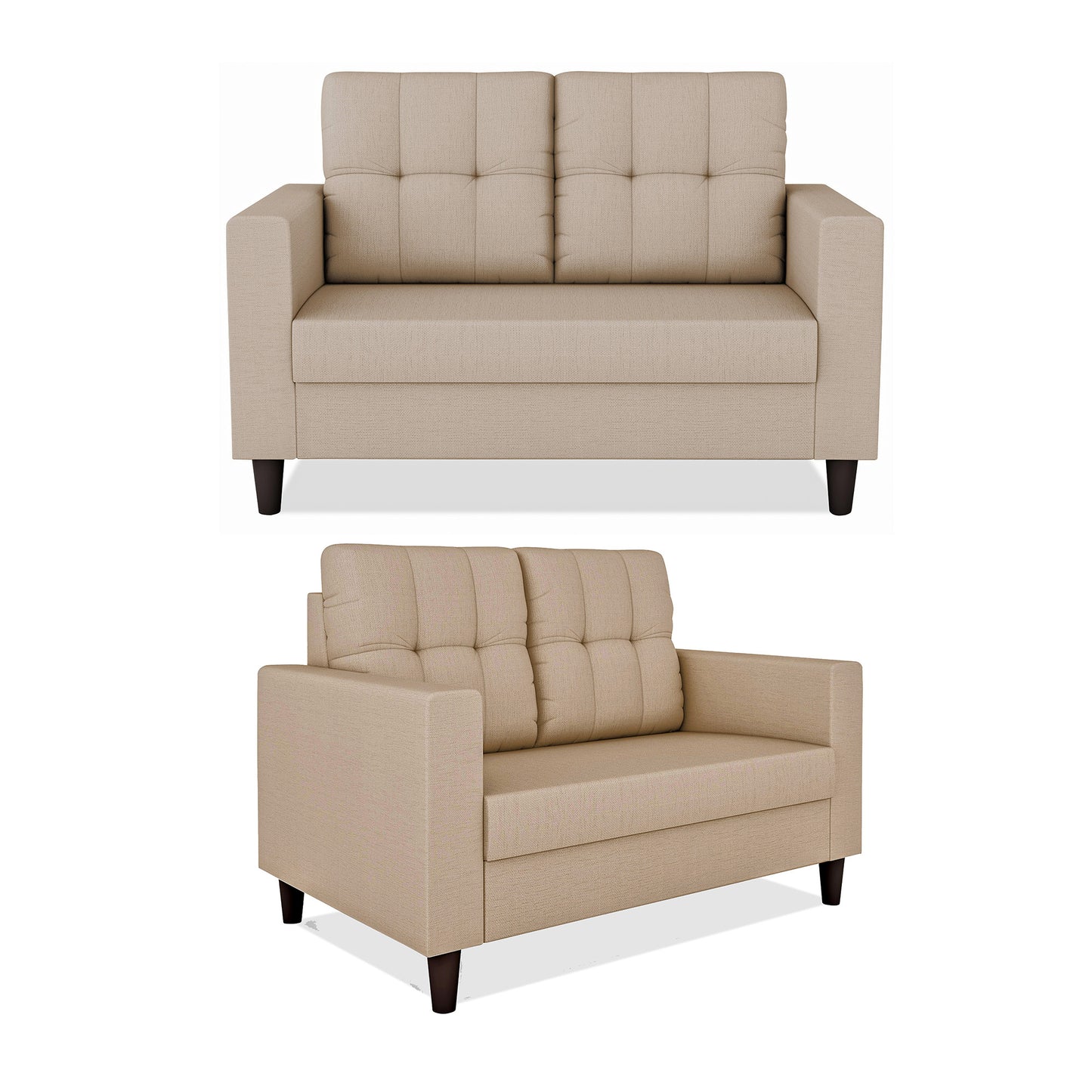 Adorn India Darcy 3-2 Five Seater Sofa Set