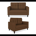 Darcy 3+2 5 Seater Sofa Set (Brown)