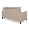 Adorn India Darcy 3 Seater Sofa (Beige) (3 Year Warranty)