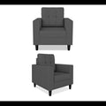 Darcy 3+1+1 5 Seater Sofa Set (Grey)