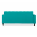 Adorn India Rio Elegant 3 Seater Sofa (Aqua Blue) (3 Year Warranty)