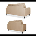 Chandler Decent 3+2 5 Seater Sofa Set (Beige)