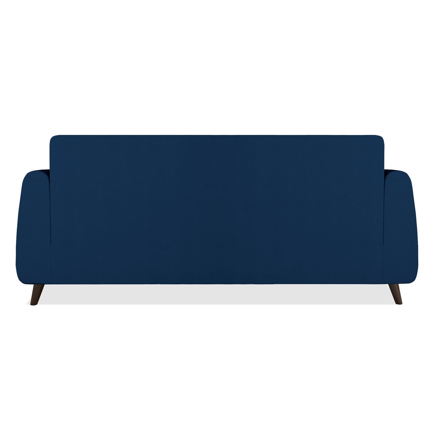 Adorn India Harlem 3 Seater Fabric Sofa (Blue)