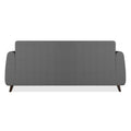 Adorn India Harlem 3 Seater Sofa (Grey) (3 Year Warranty)