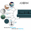 Adorn India A New Aspen 3 Seater Sofa Cum Bed 4X6