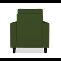 Adorn India Darcy 1 Seater Sofa (Green) (3 Year Warranty)