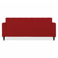 Adorn India Rio Elegant 3 Seater Sofa (Red) (3 Year Warranty)