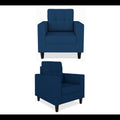 Darcy 3+1+1 5 Seater Sofa Set (Blue)