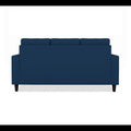 Adorn India Darcy 3 Seater Sofa (Blue) (3 Year Warranty)