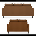 Chandler Decent 3+2 5 Seater Sofa Set (Brown)