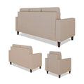 Adorn India Darcy 3+2+1 6 Seater Sofa Set  (3 Year Warranty)