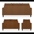 Chandler Decent 3+2+1 6 Seater Sofa Set (Brown)