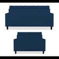 Darcy 3+2 5 Seater Sofa Set (Blue)