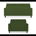 Darcy 3+2 5 Seater Sofa Set (Green)