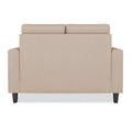 Adorn India Darcy 2 Seater Sofa (Beige) (3 Year Warranty)