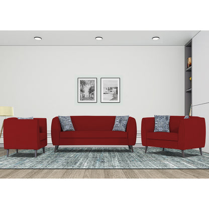 Adorn India Mason 3+2+1 6 Seater Sofa Set