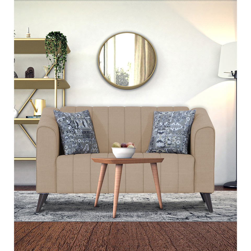 Premium Laurel 2 Seater Sofa (Beige)