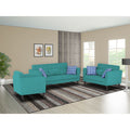 Daniel 3+2+1 6 Seater Sofa Set (Aqua Blue)