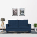 Adorn India Raptor 3 Seater Sofa (Blue)