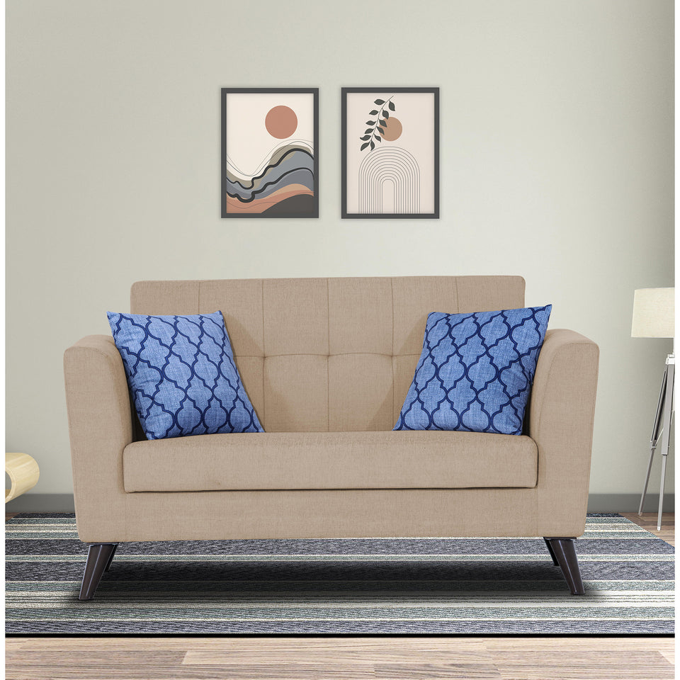 Dannis 2 Seater Sofa (Beige)