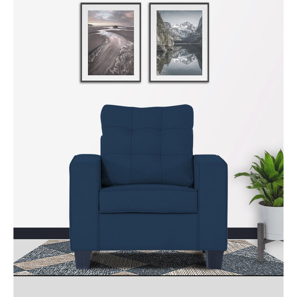 Raptor 1 Seater Sofa (Blue)