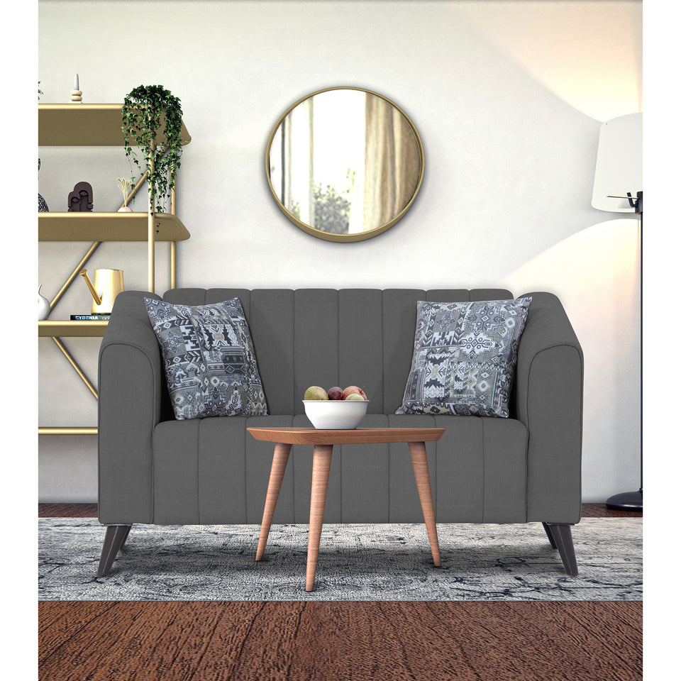 Premium Laurel 2 Seater Sofa (Grey)