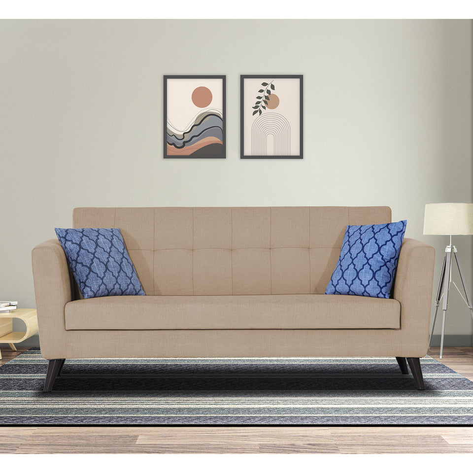 Dannis 3 Seater Sofa (Beige)
