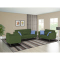 Daniel 3+2+1 6 Seater Sofa Set (Green)