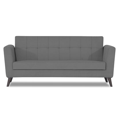 Adorn India Dannis 3 Seater Sofa (Grey)