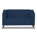 Adorn India Premium Laurel 2 Seater Sofa (Blue) (3 Year Warranty)