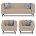 Mason 3+1+1 5 Seater Sofa Set (Aqua Blue)