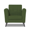 Adorn India Dannis 1 Seater Sofa (Green) (3 Year Warranty)