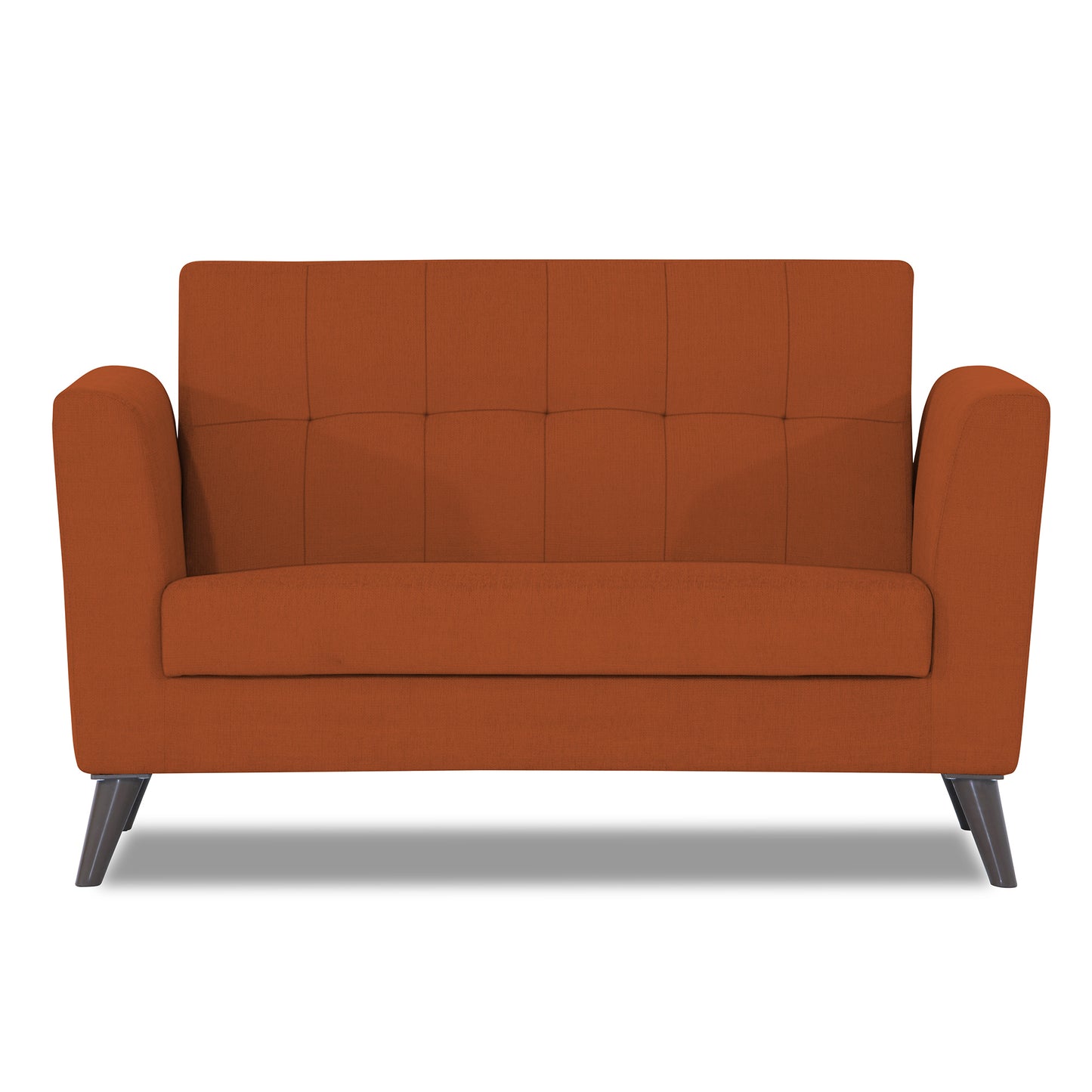 Adorn India Dannis 2 Seater Sofa (Rust)