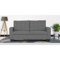 Adorn India Raptor 3 Seater Sofa (Grey)