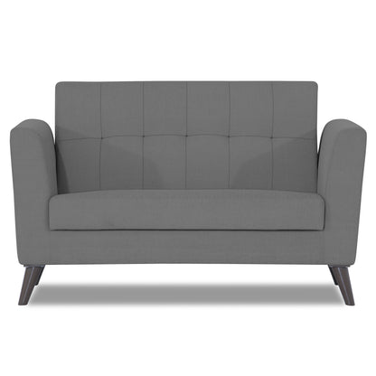 Adorn India Dannis 2 Seater Sofa (Grey)