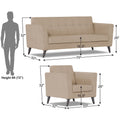 Dannis 3+1+1 5 Seater Sofa Set