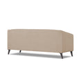 Adorn India Premium Laurel 3 Seater Sofa (Beige) (3 Year Warranty)