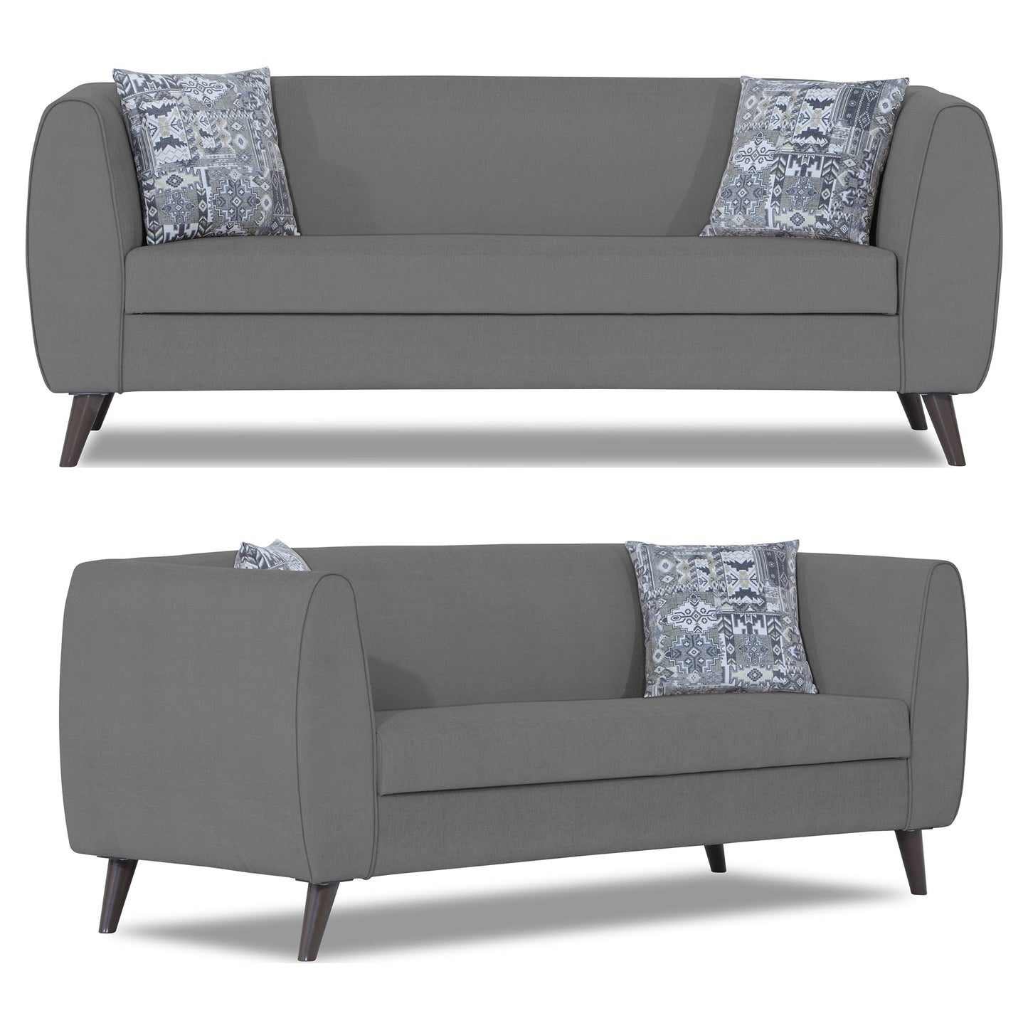 Adorn India Mason 3+2 5 Seater Sofa Set