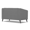 Adorn India Premium Laurel 2 Seater Sofa (Grey) (3 Year Warranty)