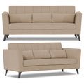 Daniel 3+2+1 6 Seater Sofa Set (Beige)