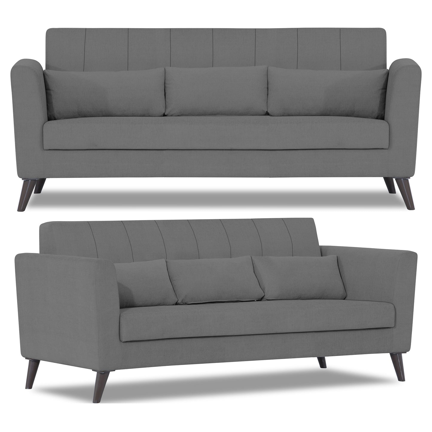 Adorn India Daniel 3+2+1 6 Seater Sofa Set