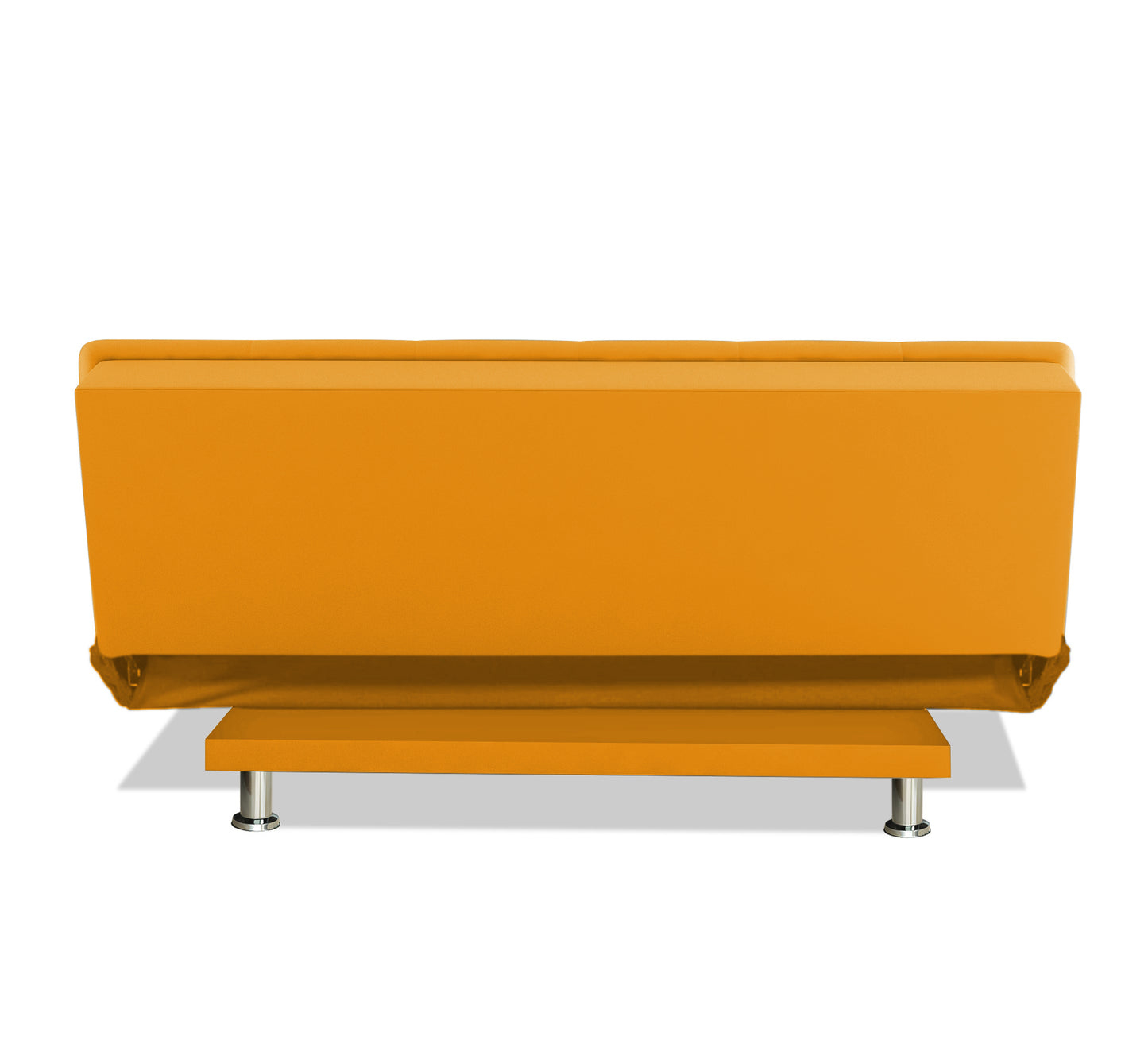 Adorn India New Aspen 3 Seater Sofa Cum Bed 4X6 (Yellow)