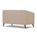 Adorn India Premium Laurel 2 Seater Sofa (Beige) (3 Year Warranty)
