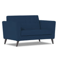 Adorn India Dannis 2 Seater Sofa (Blue) (3 Year Warranty)