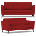 Daniel 3+2+1 6 Seater Sofa Set (Red)
