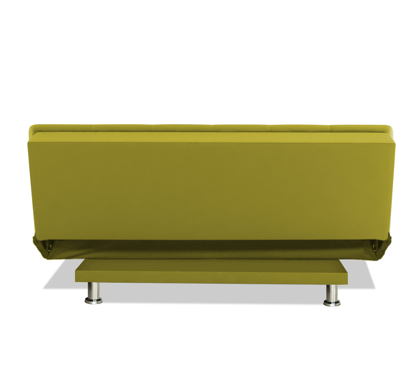 Adorn India New Aspen 3 Seater Sofa Cum Bed 4X6 (Light Green)