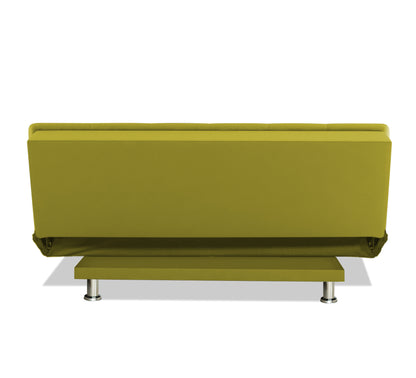 Adorn India New Aspen 3 Seater Sofa Cum Bed 4X6 (Light Green)